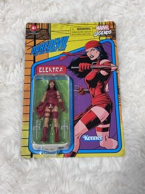 Marvel Legends Kenner Elektra Action Figure - 3.75”